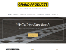 Tablet Screenshot of grandproducts.com